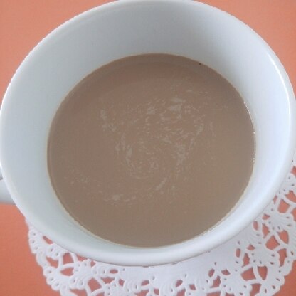 こんにちは(^^)豆乳の優しい味わいと、良い香りの美味しいコーヒーご馳走さまでした(●^o^●)